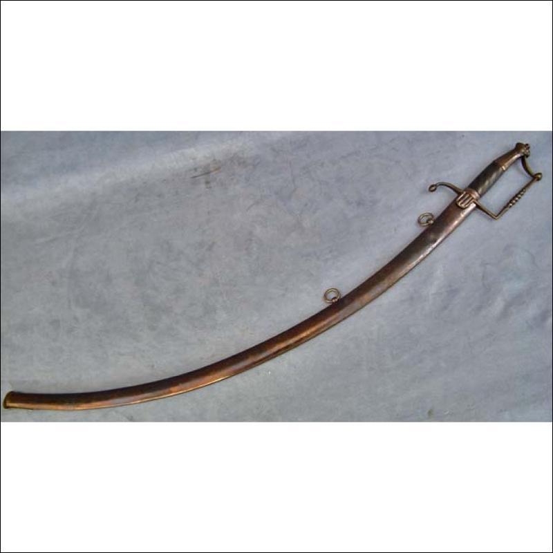 Antique18th century Polish cavalry sword Kosciuszkowka