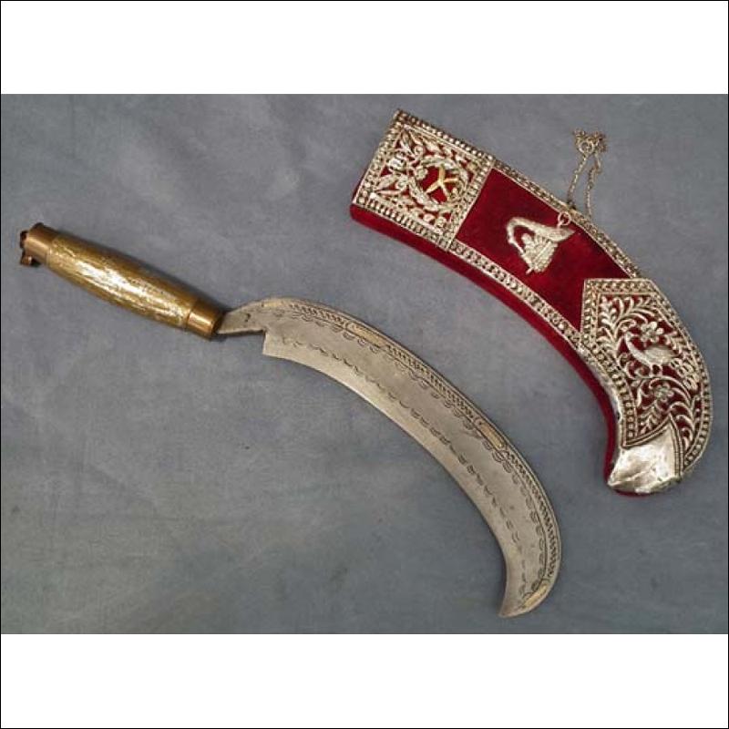 Presentation Military Gurkha Rifles Kothimora Knife Ram – Dao