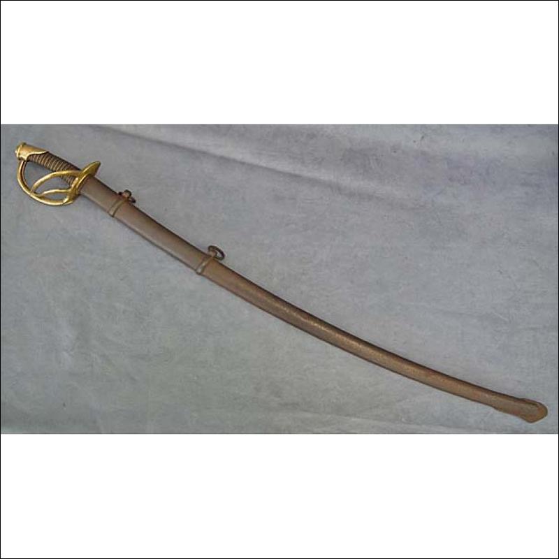 Antique American Civil War Sword US Cavalry Confederate Saber Wrist Breaker