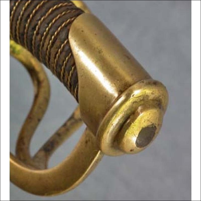 Antique American Civil War Sword US Cavalry Confederate Saber Wrist Breaker