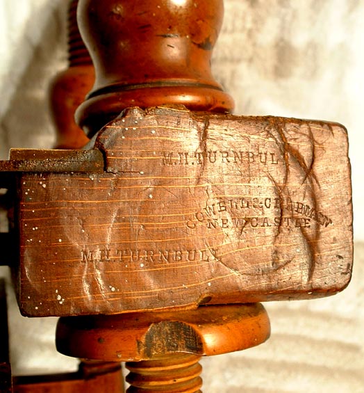 ANTIQUE WOODEN PLANE - CARPENTRY TOOL, 19TH