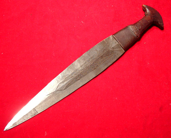OLD, CIRCA 1900 AD, AFRICAN ARM DAGGER
