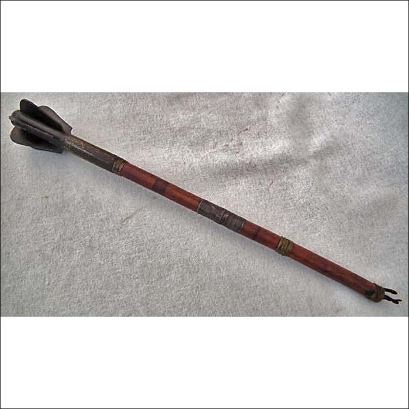 SOLD Rare Antique Turkish Ottoman or Polish Hungarian Mace Buzdygan Buzogányok 17th century