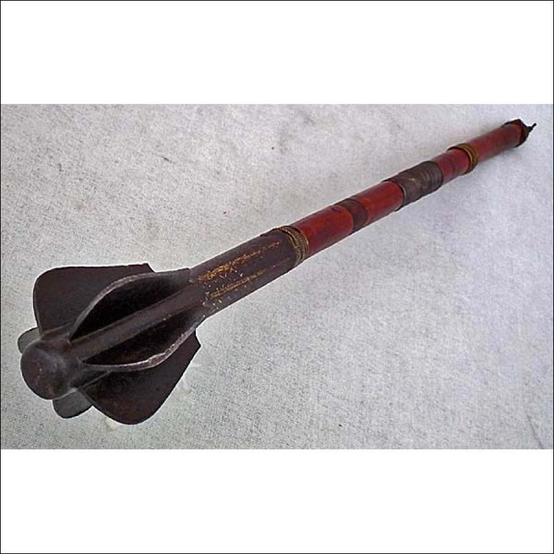 SOLD Rare Antique Turkish Ottoman or Polish Hungarian Mace Buzdygan Buzogányok 17th century