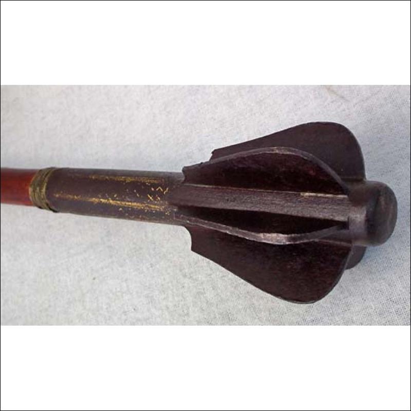 SOLD Rare Antique Turkish Ottoman or Polish Hungarian Mace Buzdygan Buzogányok 17th century