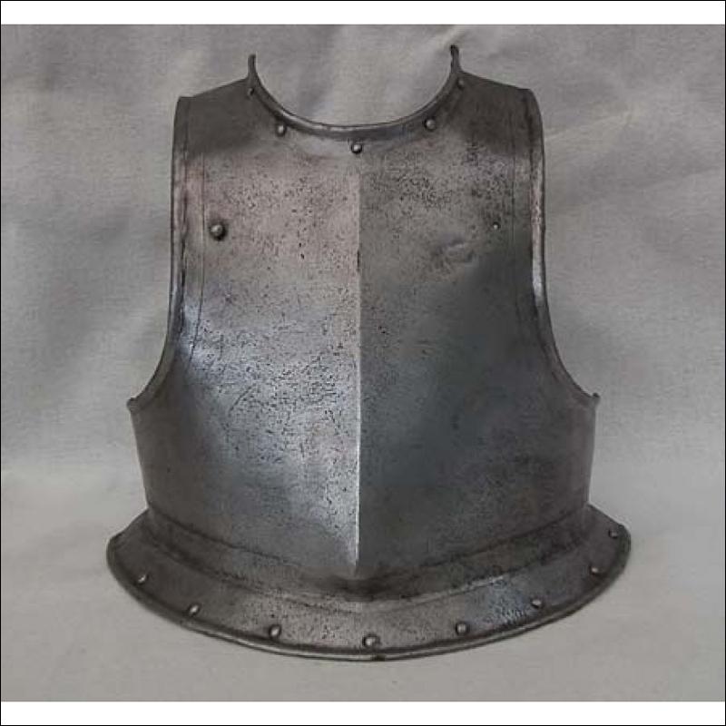 SOLD Antique 17th century European Breastplate Armour Armor