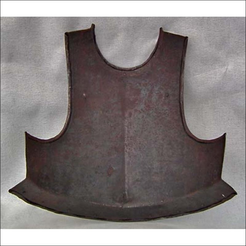 SOLD Antique 17th century European Breastplate Armour Armor
