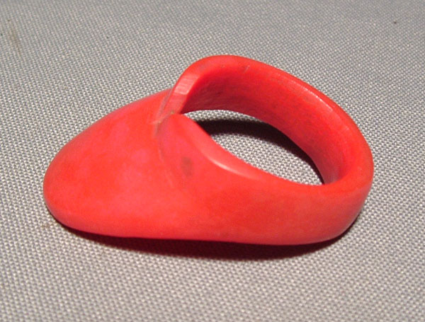 ANTIQUE TURKISH ARCHER'S BOW THUMB RING