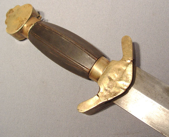 ANTIQUE CHINESE SWORD DAMASCUS STEEL CHING DYNASTY PERIOD
