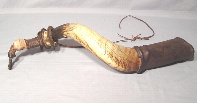ANTIQUE SCOTTISH HUNTING SIGNAL HORN