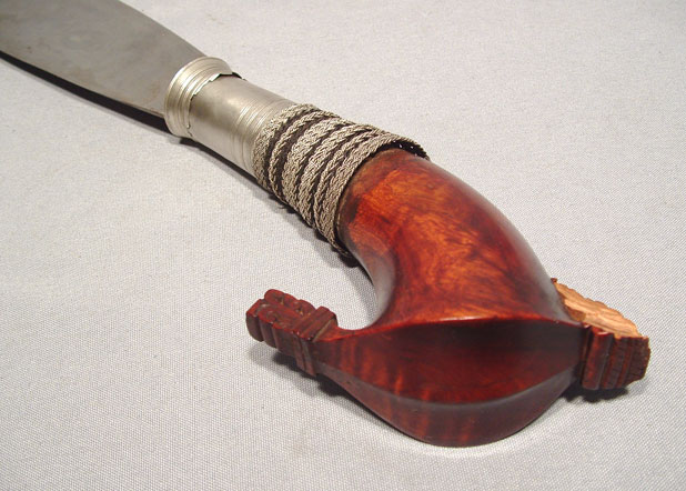 ANTIQUE MORO BARONG SWORD, 19th cen