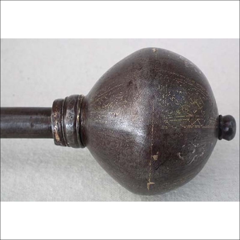 Antique Ukrainian Zaporozhian Cossack or Russian Don Cossack Mace18th Century