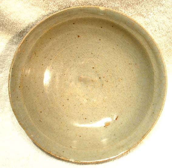 ANTIQUE CHINESE CELADON CERAMIC BOWL,317-420 AD