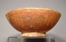 Ancient Ceramic Pre Columbian Mayan Polychrome Bowl, 250-450 AD