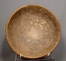 Ancient Ceramic Pre Columbian Mayan Polychrome Bowl, 250-450 AD