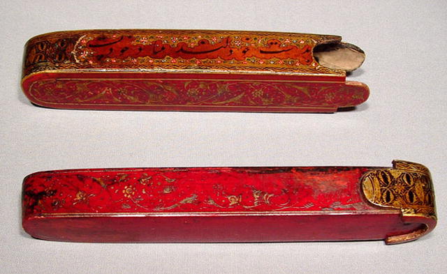 Antique Qalamdan, Pen-Box Paper Mache, Persia