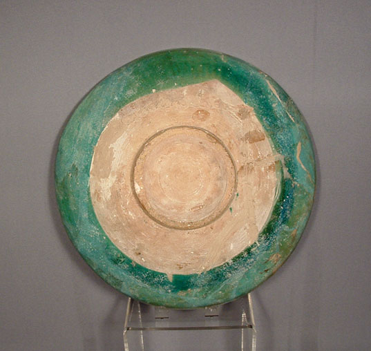 Antique Islamic Syrian Ceramic Bowl, 13th Century