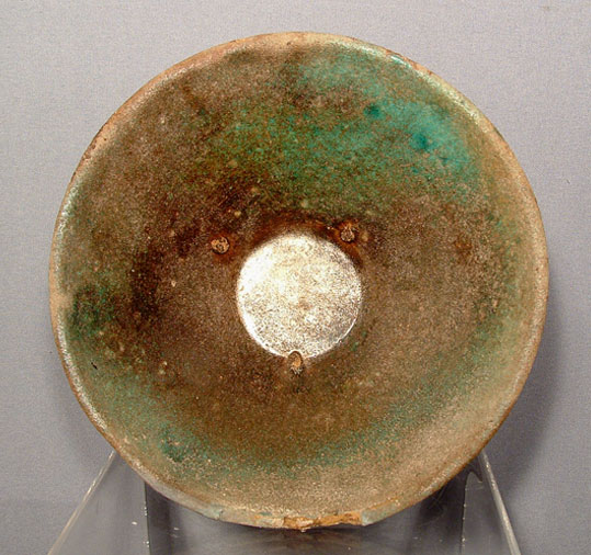 Antique Islamic Ceramic Bowl Raqqa, Syria, 13th