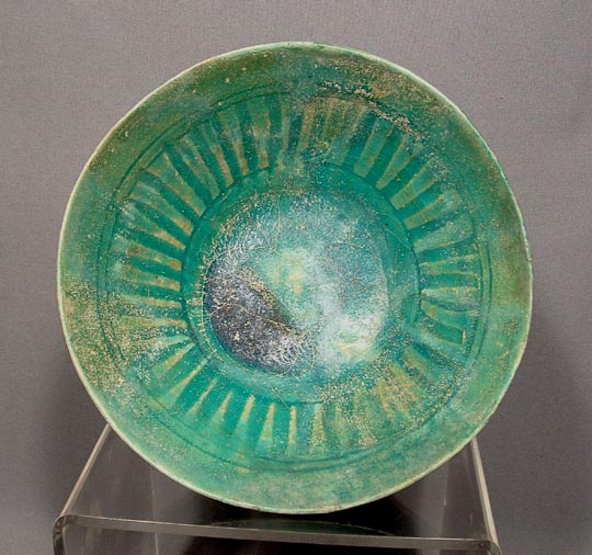 Antique Islamic Ceramic Bowl, Persia-Kashan,12c