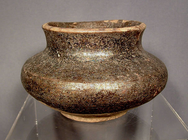 Antique Islamic Mameluke Ceramic Jar, 13th Century