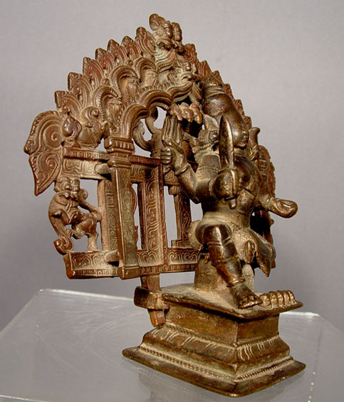 Antique Bronze Deity Shiva, 17th Century India