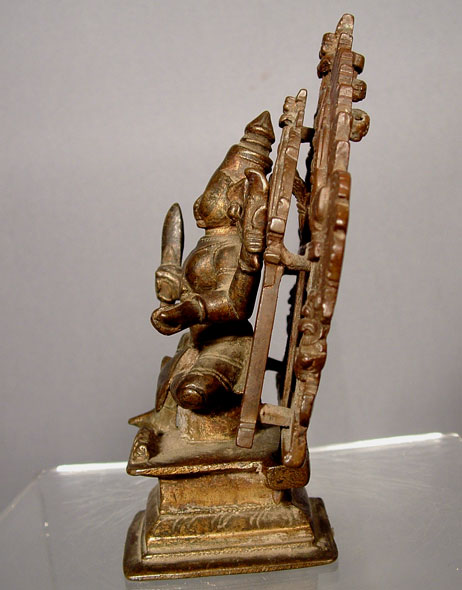 Antique Bronze Deity Shiva, 17th Century India