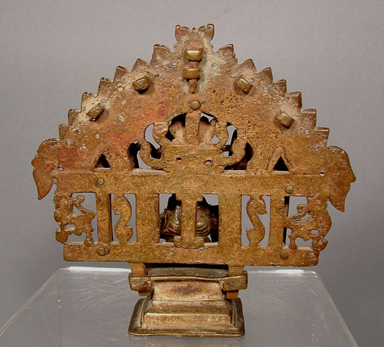 Antique Bronze Deity Shiva, 17th Century India