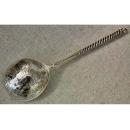 Antique Imperial Russian silver and niello spoon Moscow 1875 19th century