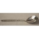 Antique Imperial Russian silver and niello spoon Moscow 1875 19th century
