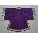 Antique Chinese Embroidered Silk Qing Dynasty Robe-Coat Ch'ing Dynasty