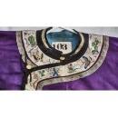 Antique Chinese Embroidered Silk Qing Dynasty Robe-Coat Ch'ing Dynasty