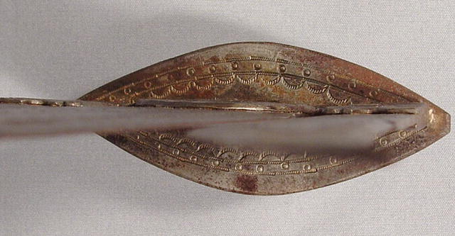 Antique African Trident Speer, 19th Century