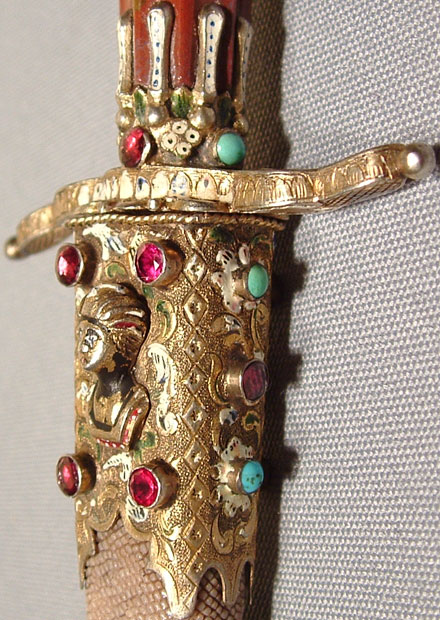 ANTIQUE IMPERIAL RUSSIAN DAGGER, 18TH CENTURY