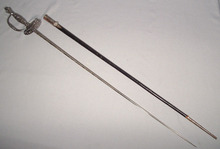ANTIQUE EUROPEAN SMALL SWORD, circa 1800
