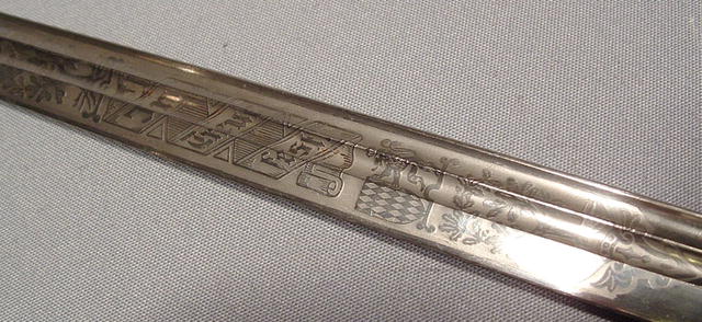 ANTIQUE GERMAN CUIRASSIER SWORD, BAVARIA 19TH