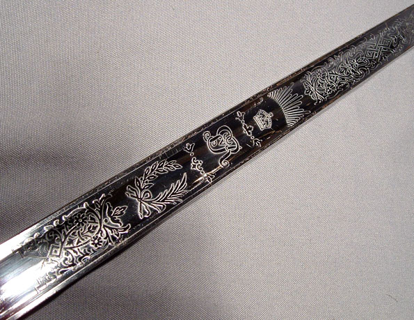 BRITISH RIFLE REGIMENT OFFICERS SWORD, WWI