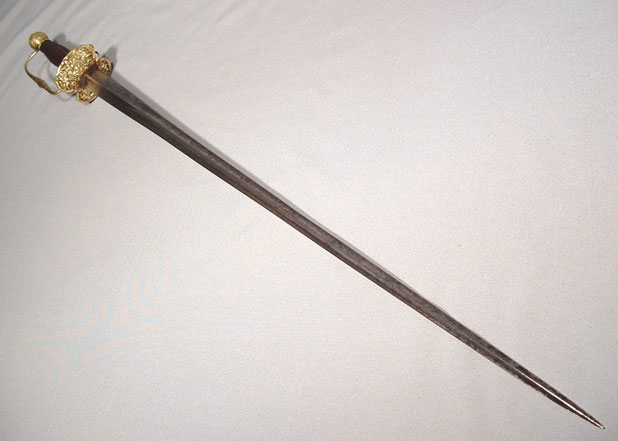 EUROPEAN SMALL SWORD, 18TH CENTURY