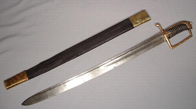 GERMAN INFANTRY SWORD, 18TH CENTURY