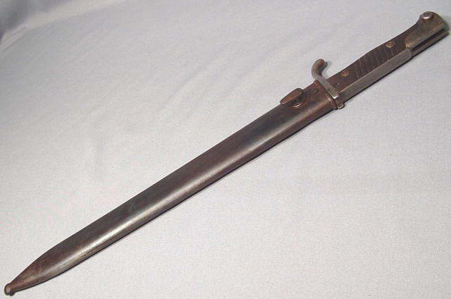 GERMAN WWI BAYONET WITH SCABBARD
