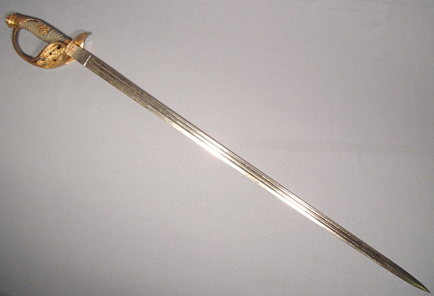 ANTIQUE PRUSSIAN OFFICERS SWORD MODEL 1889