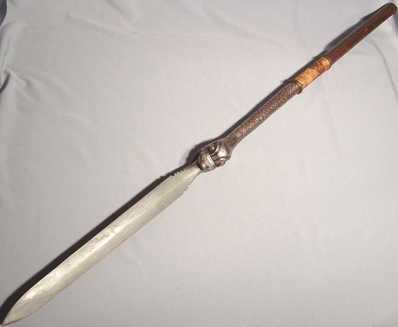 ANTIQUE EASTERN PARTIZAN HALBERD, 17TH -18TH CENTURY