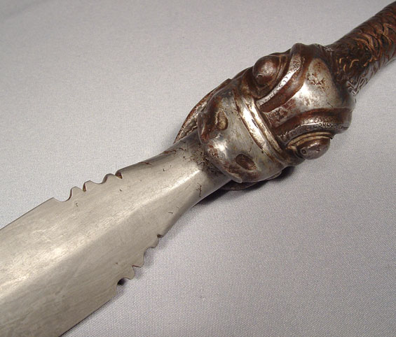 ANTIQUE EASTERN PARTIZAN HALBERD, 17TH -18TH CENTURY