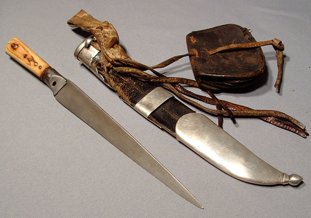 CENTRAL ASIAN BUKHARA ISLAMIC DAGGER KARD, 19th Century