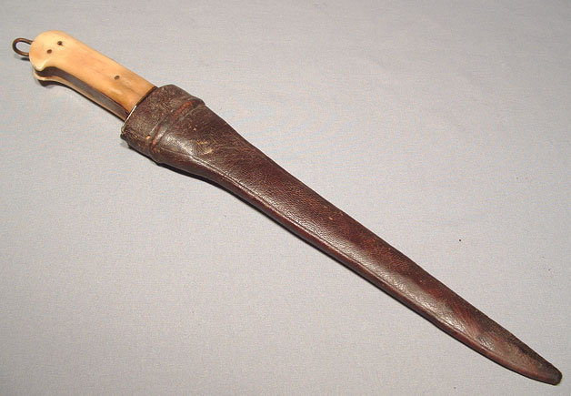 ANTIQUE INDO PERSIAN ISLAMIC DAGGER PESH-KABZ,