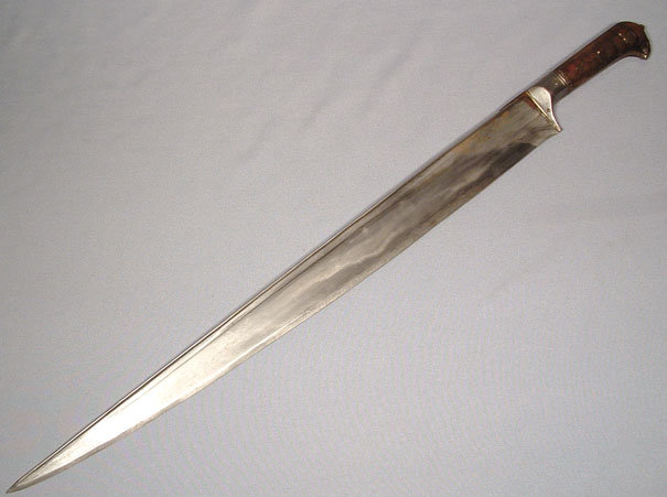 ANTIQUE INDO PERSIAN SWORD, KHYBER KNIFE, 18TH-19TH CENTURY