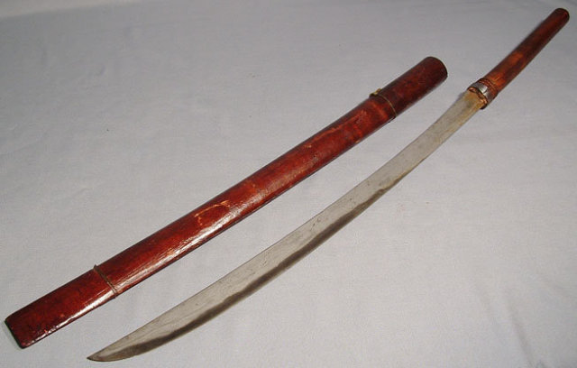 ANTIQUE BURMESE SWORD DHA, 19TH CENTURY