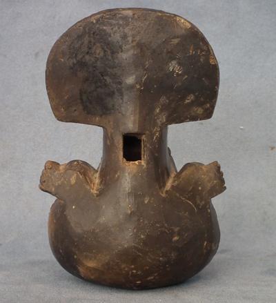 Antique Pre-Columbian Tairona Culture Ceramic Effigy Ocarina