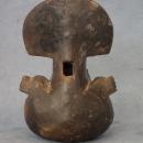 Antique Pre-Columbian Tairona Culture Ceramic Effigy Ocarina