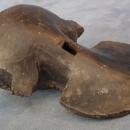 Antique Pre-Columbian Tairona Culture Ceramic Effigy Ocarina