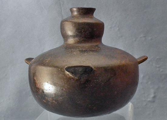 Ancient Colima Pre-Columbian Ceramic Effigy Vessel